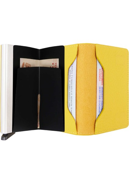 Book Floater Akıllı Mekanizmalı Deri Cüzdan