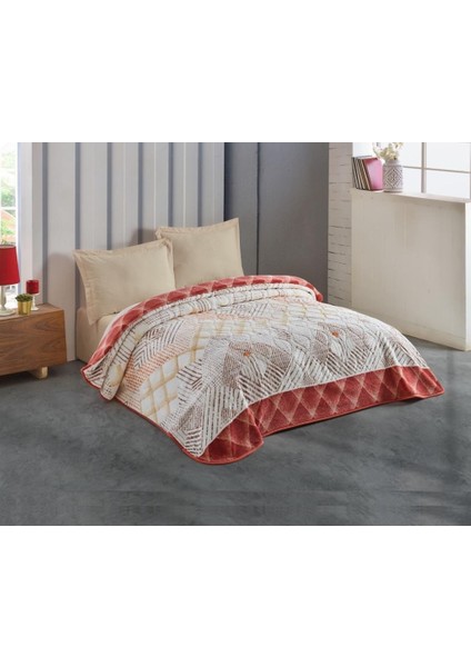 Kristal Kalın Kabartmalı Çift Kişilik Battaniye Embos Battal 220 x 240