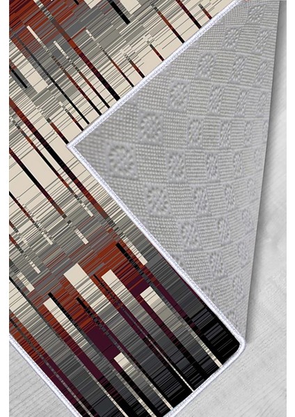 Dijital Baskı Yıkanabilir Kaymaz Taban Salon Halısı RVG0389 modelleri