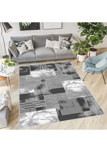 Dijital Baskı Yıkanabilir Kaymaz Taban Salon Halısı RVG0390
