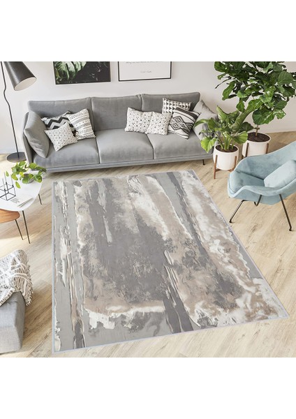 Dijital Baskı Yıkanabilir Kaymaz Taban Salon Halısı RVG0396
