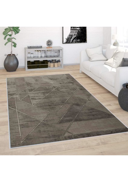 Dijital Baskı Yıkanabilir Kaymaz Taban Salon Halısı RVG0415