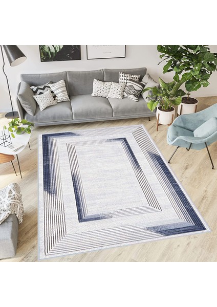 Dijital Baskı Yıkanabilir Kaymaz Taban Salon Halısı RVG0404