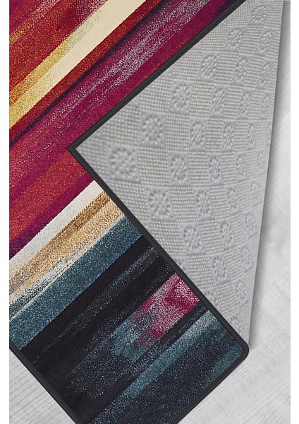 Dijital Baskı Yıkanabilir Kaymaz Taban Salon Halısı RVG0413 modelleri