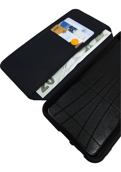 Sport IPHONE 13 Siyah Cüzdan Kılıf