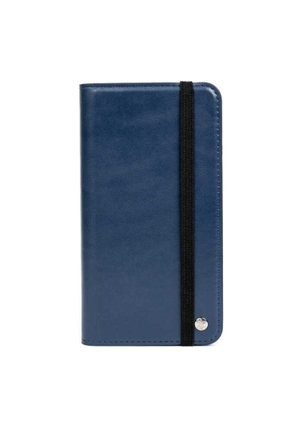 Sport IPHONE 13 Lacivert Cüzdan Kılıf