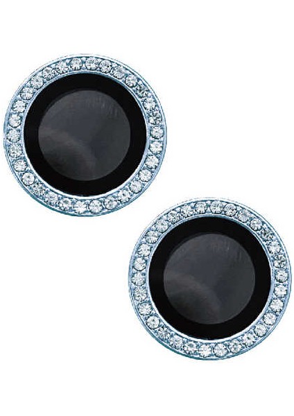 Apple iPhone 14 Plus Cl-06 Renkli Taşlı Kamera Lens Koruyucu