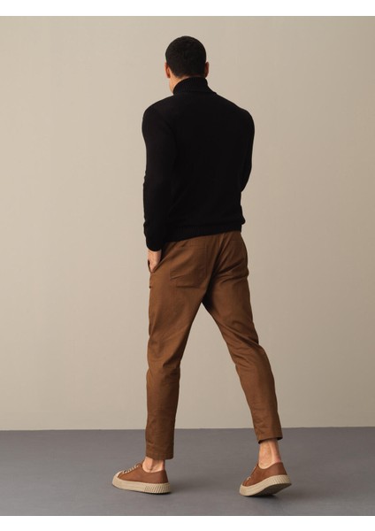 Erkek Siyah Pamuklu Regular Fit Kazak indirimleri