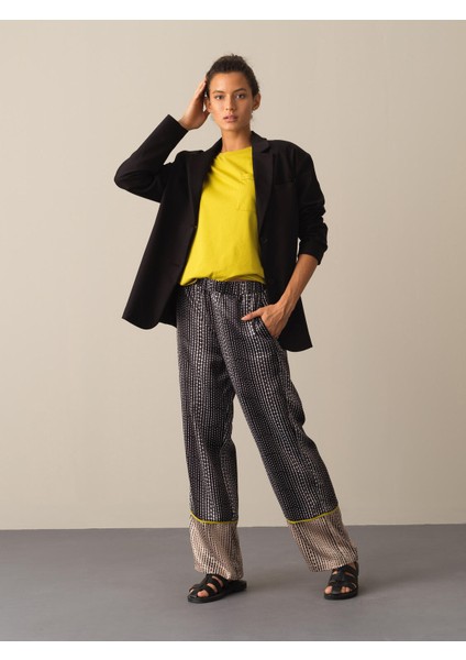 Kadın Siyah Pamuklu Oversize Blazer Ceket fiyatları