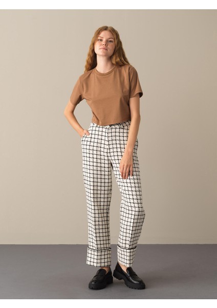 Bisiklet Yaka Regular Fit Modal Basic Crop fiyatları