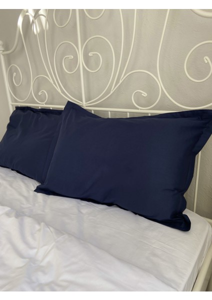 Lacivert Pamuklu Yastık Kılıfı fiyatları