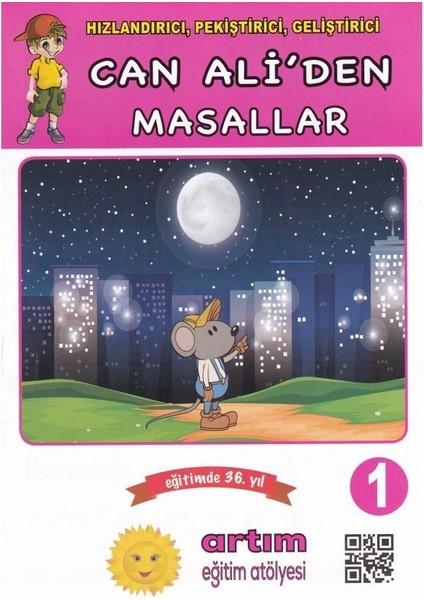 Artım Yayınları Artım Eğitim Atölyesi Can Ali'den Masallar 8 Kitap