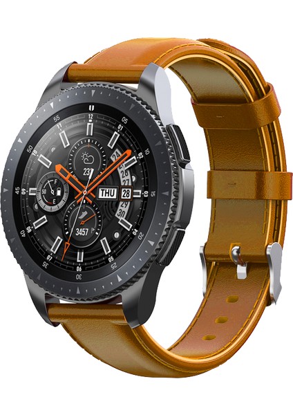 Samsung Watch 22MM Krd-10 Deri Taba Kordon