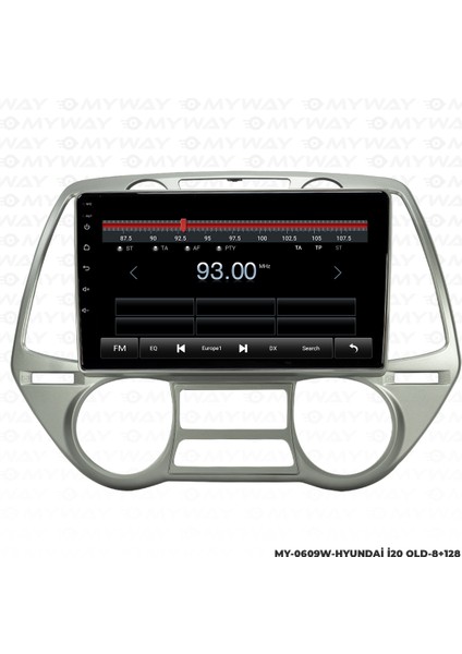 Hyundai I20 Android Carplay Multimedya Navigasyon Ekran Teyp 8GB+128GB fırsatları
