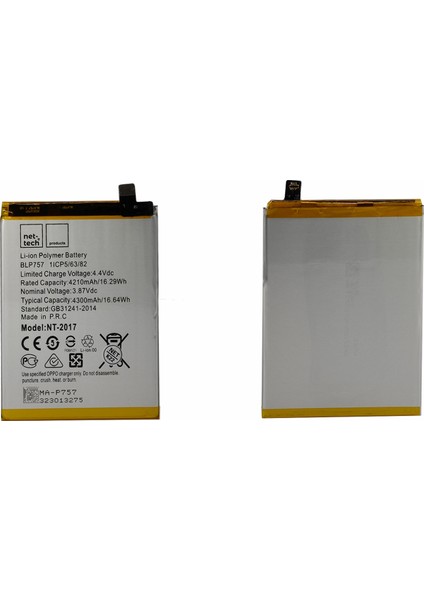 Realme 6 Pro Uyumlu NT-93137 4300 Mah Batarya