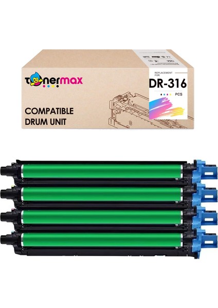 Konica Minolta DR-316 Muadil Drum Ünitesi Set / Bizhub C250I / C300I / C360I