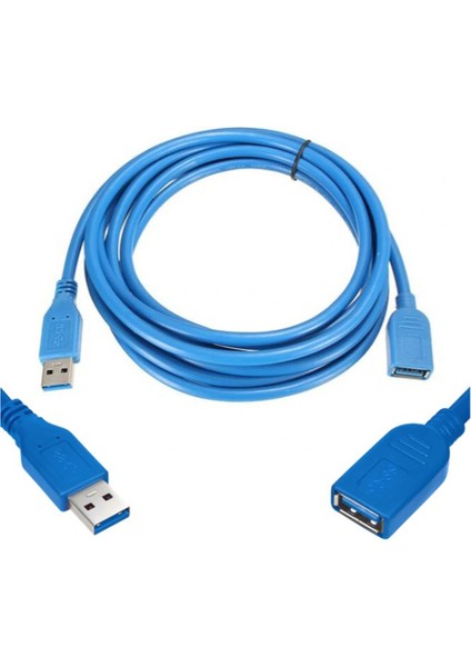 10 Metre USB 3.0 Extansion Dişi Erkek Uzatma Kablosu