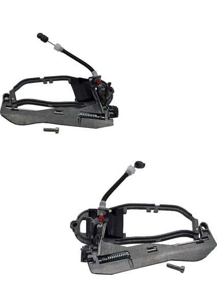 Shop Bmw X5 Serisi E53 Için Dış Kapı Kolu Metal Taşıyıcı Sağ-Sol Set