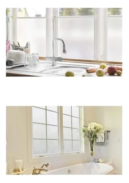 Cam Kumlama Folyosu Buzlu Cam Filmi - Ofis - Ev - Mutfak -Pencere