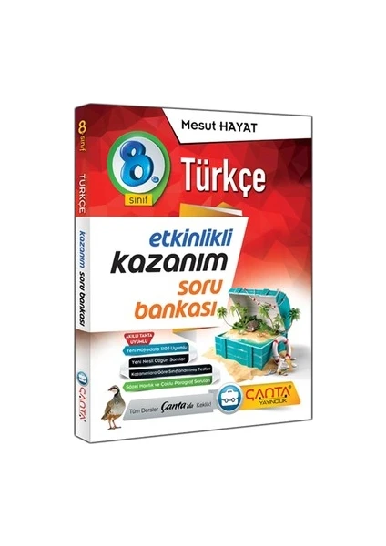 Çanta Yayınları 8.Sınıf Türkçe Soru Bankası