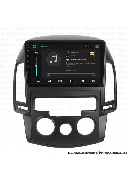 Hyundai I30 Android Carplay Multimedya Navigasyon Ekran Teyp 8GB+128GB indirimleri