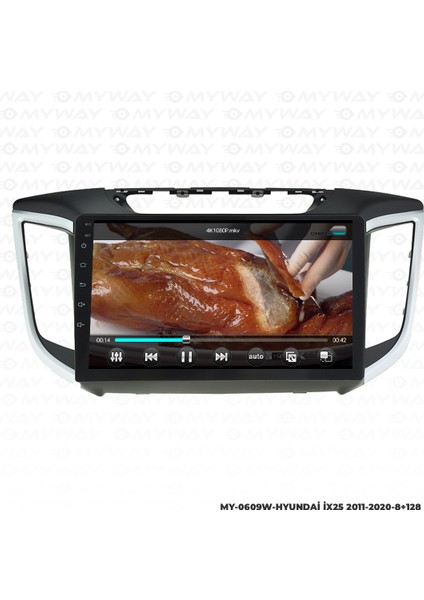 Hyundai IX25 Android Carplay Multimedya Navigasyon Ekran Teyp 8GB+128GB fiyatları