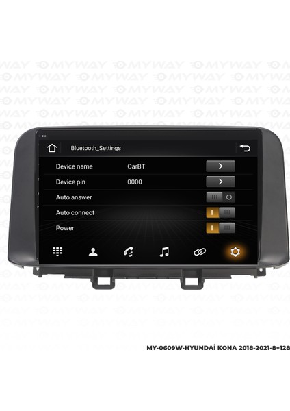 Hyundai Kona Android Carplay Multimedya Navigasyon Ekran Teyp 8GB+128GB fırsatları