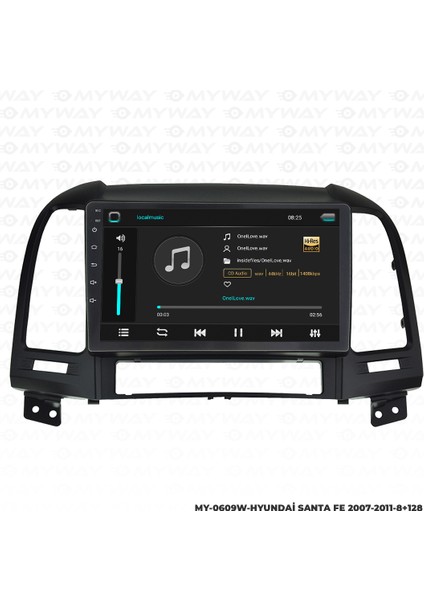 Hyundai Santa Fe Android Carplay Multimedya Navigasyon Ekran Teyp 8GB+128GB fiyatları