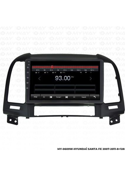 Hyundai Santa Fe Android Carplay Multimedya Navigasyon Ekran Teyp 8GB+128GB fırsatları