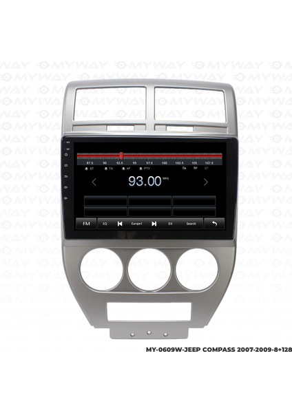 Jeep Compass Android Carplay Multimedya Navigasyon Ekran Teyp 8GB+128GB indirimleri