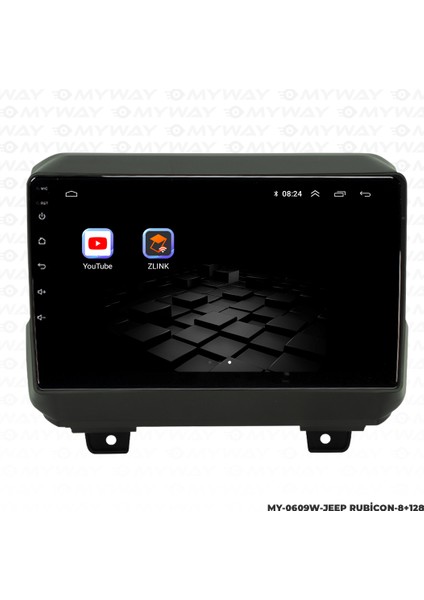Jeep Rubıcon Android Carplay Multimedya Navigasyon Ekran Teyp 8GB+128GB fırsatları
