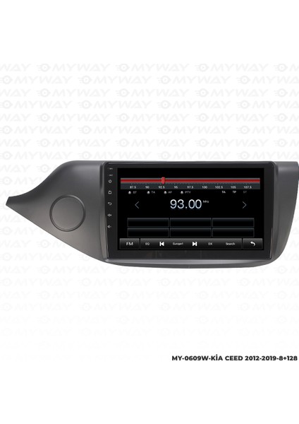 Kia Ceed Android Carplay Multimedya Navigasyon Ekran Teyp 8GB+128GB