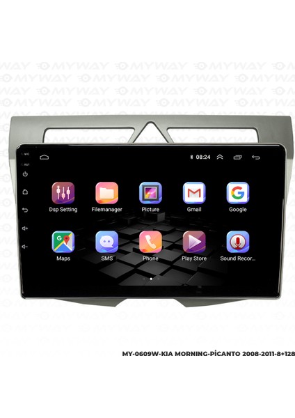 Kia Pıcanto Android Carplay Multimedya Navigasyon Ekran Teyp 8GB+128GB indirimleri