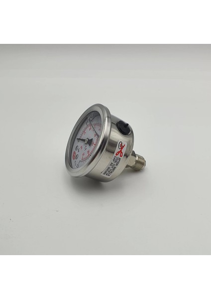 Ø 52 - 0 - 2,5 Bar 1/4 Gliserinli Arka Çıkışlı Manometre fırsatları