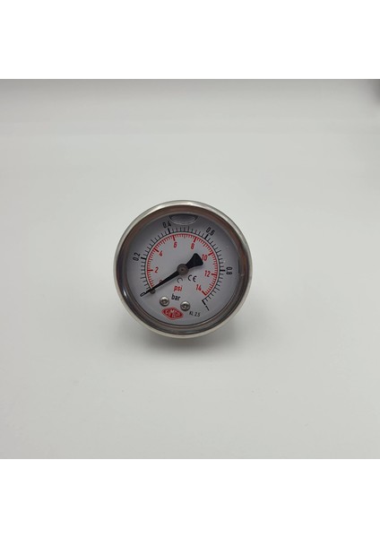 Ø 52 - 0 - 1 Bar 1/4 Gliserinli Arka Çıkışlı Manometre modelleri