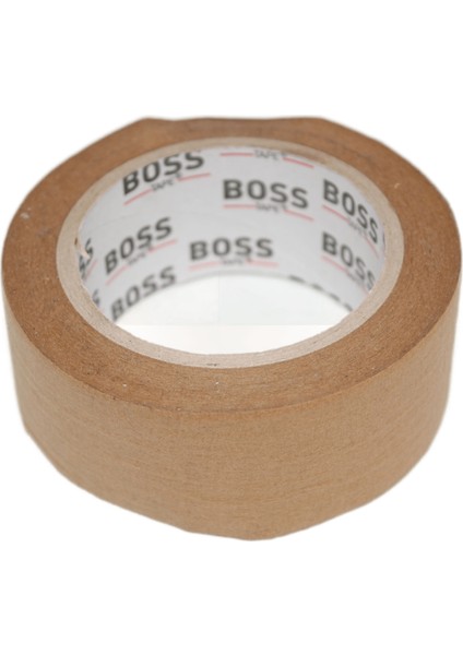 Yapışkanlı Kraft Çiçek Bandı - Maskeleme Bandı - Kahverengi - 5 CMX50 Metre