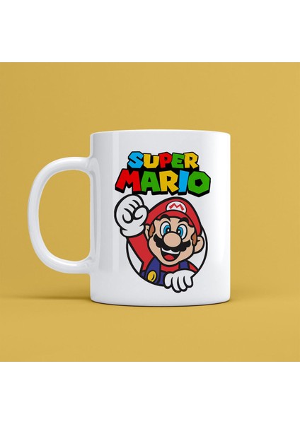 Super Mario Tasarımlı Kupa Bardak Mr-01