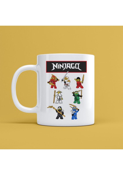 Ninja Go Tasarımlı Kupa Bardak Mr-01