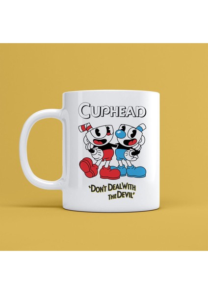 Cuphead Tasarımlı Kupa Bardak Mr-01