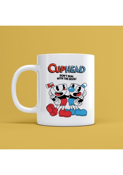 Cuphead Tasarımlı Kupa Bardak Mr-02