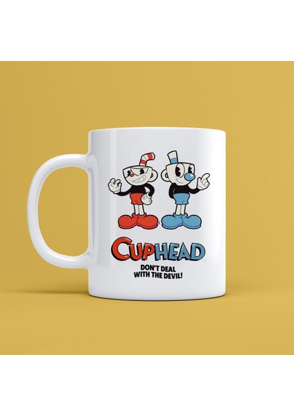Cuphead Tasarımlı Kupa Bardak Mr-03