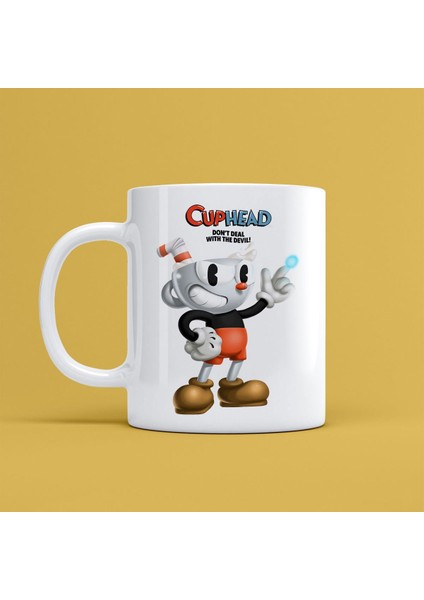 Cuphead Tasarımlı Kupa Bardak Mr-05