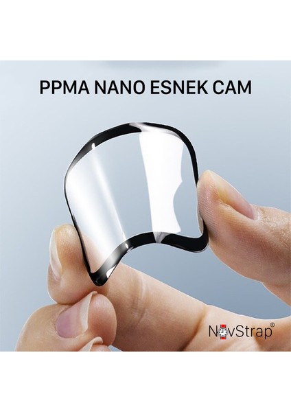Apple Watch Ultra 49MM Uyumlu Ekran Koruyucu Nano Esnek Cam Tam Kaplayan Ppm modelleri