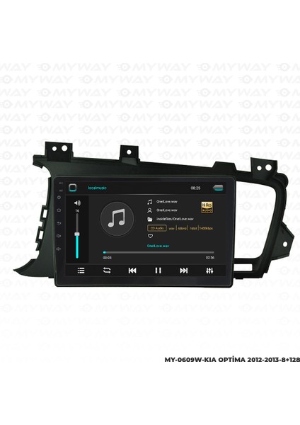 Kia Optima Android Carplay Multimedya Navigasyon Ekran Teyp 8GB+128GB modelleri