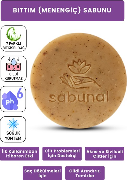 3 x Bıttım (Menengiç) Sabunu modelleri
