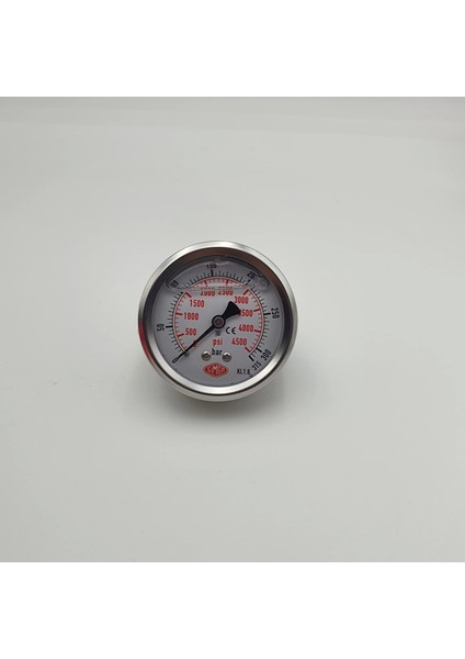 Ø 63 - 0 - 315 Bar 1/4 Gliserinli Pano Tipi Manometre modelleri