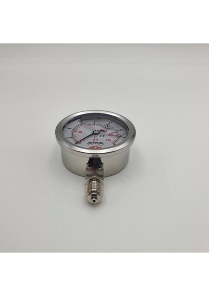 Ø 63 - 0 - 16 Bar 1/4 Alttan Çıkışlı Gliserinli Manometre fırsatları