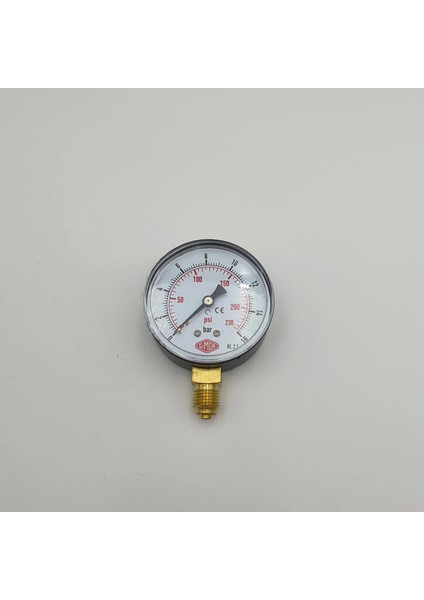 Ø 63 - 0 - 16 Bar 1/4 Alttan Çıkışlı Kuru Tip Manometre modelleri