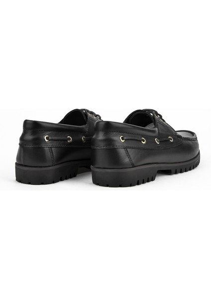 Erkek Deri Ayakkabı 123984 K03 Siyah indirimleri