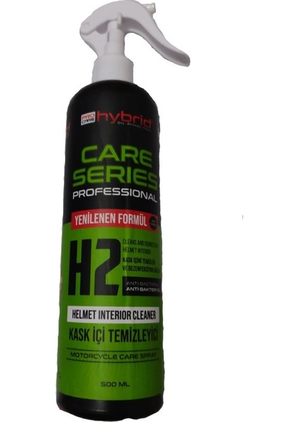 Motorsiklet Kask Içi Temizleyici Hybrid H2 Kask Içi Temizleyici
